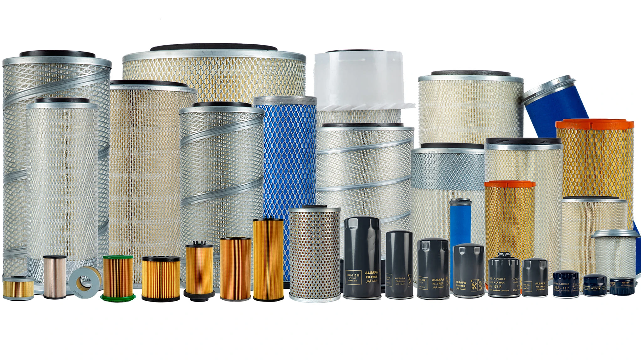 Different types of filters